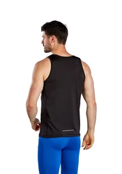 Erima Tanktop Racing Singlet Herren Schwarz/Dunkelblau/Orange/Rot/Beige