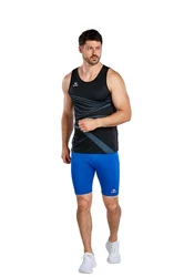Erima Tanktop Racing Singlet Herren Schwarz/Dunkelblau/Orange/Rot/Beige