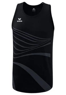 Erima Tanktop Racing Singlet Herren Schwarz/Dunkelblau/Orange/Rot/Beige