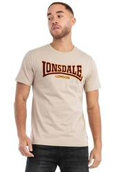 Lonsdale T-Shirt Men Slim Fit Classic sand