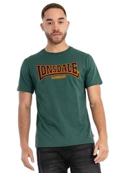 Lonsdale T-Shirt Men Slim Fit Classic bottle green