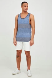 !Solid Tanktop SDCharan Grau/Blau/Hellblau