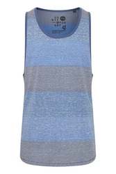 !Solid Tanktop SDCharan Grau/Blau/Hellblau