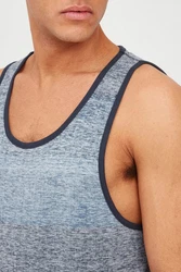 !Solid Tanktop SDCharan Grau/Hellblau/Blau