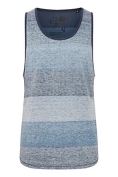 !Solid Tanktop SDCharan Grau/Hellblau/Blau