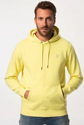 JP1880 Sweatshirt Hoodie Brust-Print Kängurutasche Gelb