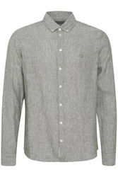 Casual Friday Langarmhemd CFAnton Shirt Grau/Dunkelgrün/Hellgrau/Weiß/Khaki/Grün