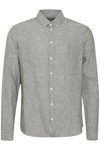 Casual Friday Langarmhemd CFAnton Shirt Grau/Dunkelgrün/Hellgrau/Weiß/Khaki/Grün
