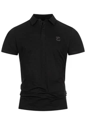 Indicode Poloshirt INEddard Schwarz/Dunkelgrau