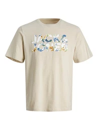 T-Shirt Herren T-Shirt JjeJeff Regular-Fit Basic