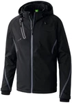 Erima Softshelljacke Herren Function Schwarz/Dunkelblau/Lila