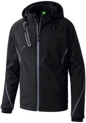 Erima Softshelljacke Herren Function Schwarz/Dunkelblau/Lila