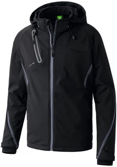 Erima Softshelljacke Herren Function Schwarz/Dunkelblau/Lila