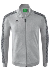 Erima Sweatjacke Herren Essential Team Tracktop Grau/Hellgrau/Beige/Silber