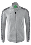 Erima Sweatjacke Herren Essential Team Tracktop Grau/Hellgrau/Beige/Silber