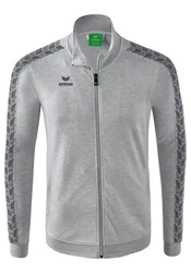 Erima Sweatjacke Herren Essential Team Tracktop Grau/Hellgrau/Beige/Silber