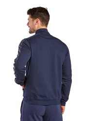 Erima Sweatjacke Herren Essential Team Tracktop Hellblau/Blau/Dunkelblau
