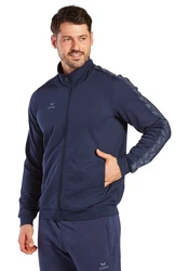 Erima Sweatjacke Herren Essential Team Tracktop Hellblau/Blau/Dunkelblau