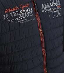 CASAMODA Sweatjacke Rot/Dunkelblau/Dunkelrot/Schwarz