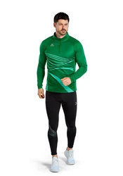 Erima Longsleeve RACING Grün/Neonfarben