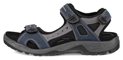 Ecco Offroad Herren Riemchensandale Trekkingsandale Dunkelblau/Blau/Grau/Hellblau/Dunkelgrau/Schwarz
