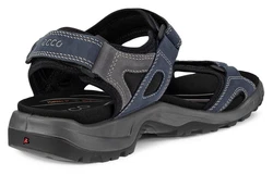 Ecco Offroad Herren Riemchensandale Trekkingsandale Dunkelblau/Blau/Grau/Hellblau/Dunkelgrau/Schwarz