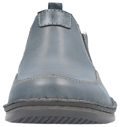 Rieker Slipper Halbschuh Freizeitschuh Grau/Dunkelblau/Blau