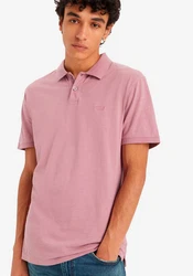 Levi's Poloshirt LE SLIM HOUSEMARK POLO Rosa/Rot