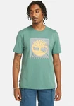 Timberland T-Shirt Short Sleeve Front Graphic Tee grün