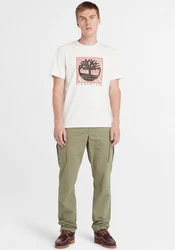 Timberland T-Shirt Short Sleeve Front Graphic Tee grün
