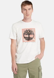 Timberland T-Shirt Short Sleeve Front Graphic Tee grün