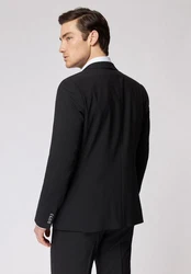 Roy Robson Sakko Slim-Fit Baukasten Dunkelgrau/Grau