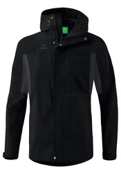 Erima Funktionsjacke Herren Schwarz/Grau/Grün