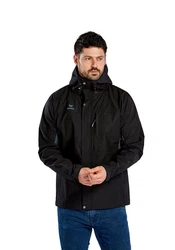 Erima Funktionsjacke Herren Schwarz/Grau/Grün