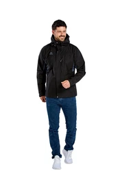 Erima Funktionsjacke Herren Schwarz/Grau/Grün