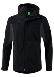 Erima Funktionsjacke Herren Schwarz/Grau/Grün