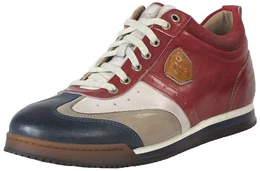 Herren Leder Sneaker Sneaker Wechselfussbett
