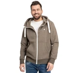 DEPROC Active Longpullover FinnDC Zip-Hoodie Khaki/Braun/Beige/Grau