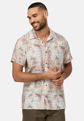 Indicode Hemd INPodrick Braun/Beige/Gelb