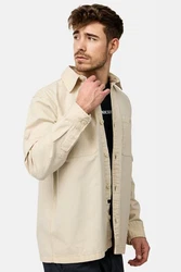 Indicode Langarmhemd INPilou Khaki/Beige/Braun
