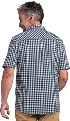 Schöffel Outdoorhemd Shirt Trattberg SH M Grau/Violett