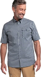Schöffel Outdoorhemd Shirt Trattberg SH M Grau/Violett