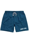 JP1880 Badehose Badeshorts Beachwear Elastikbund Blau/Dunkelblau/Türkis