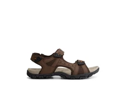 Travelin' Horten Sandal Outdoorsandale Herren Braun