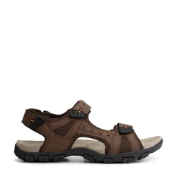 Travelin' Horten Sandal Outdoorsandale Herren Braun