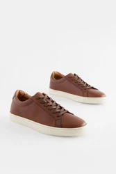 Next Lederturnschuhe Sneaker 