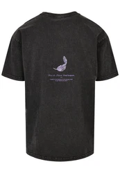 MT Upscale T-Shirt Vive la Liberte  Schwarz/Dunkelgrau/Lila/Hellgrau