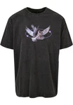 MT Upscale T-Shirt Vive la Liberte  Schwarz/Dunkelgrau/Lila/Hellgrau