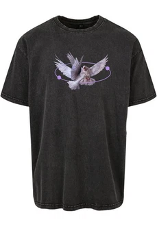 MT Upscale T-Shirt Vive la Liberte  Schwarz/Dunkelgrau/Lila/Hellgrau