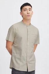 11 Project Kurzarmhemd PROcke Khaki/Beige/Grau/Hellgrau